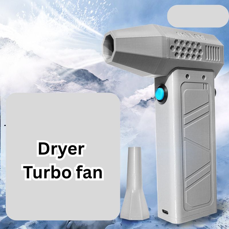 Violent Hair Dryer Turbo fan 140,000 RPM high-speed turbo brushless handheld bypass charging