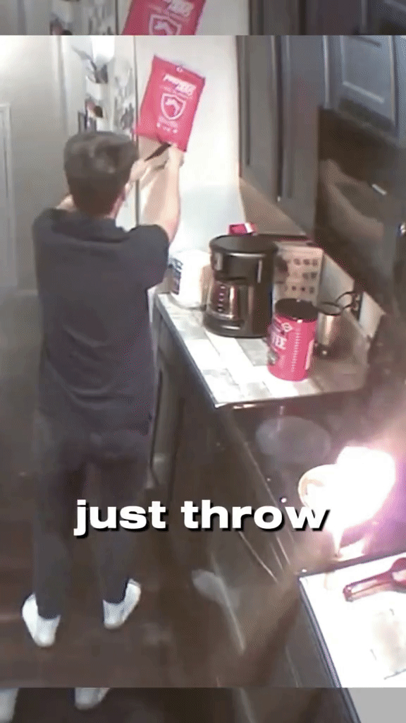 Fire blanket Your safety at your fingertips!