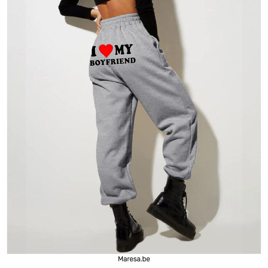 π I Love My Boyfriend Sweatpants β Love in Every Step! π