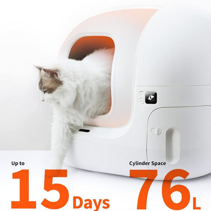 The international version of PETKIT is all, with PURA MAX T4 self-cleaning art cat litter box