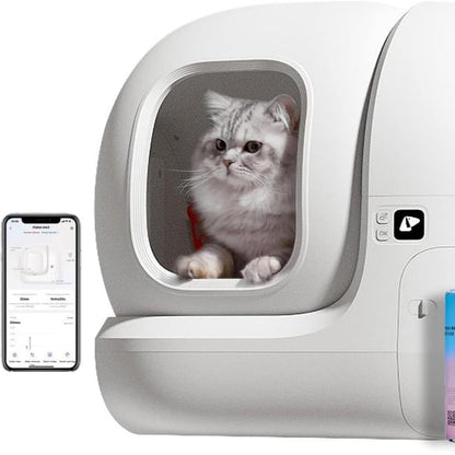 The international version of PETKIT is all, with PURA MAX T4 self-cleaning art cat litter box