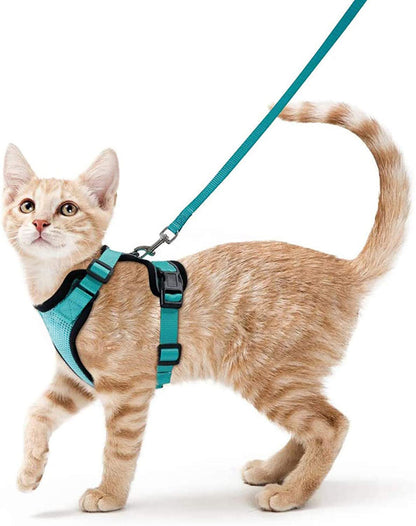 Pet products Cat pneumothorax strap Reflective anti-break cat leash Cat leash adjustable strap