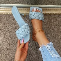 LuxeWoven High Heel Slippers™ 👠