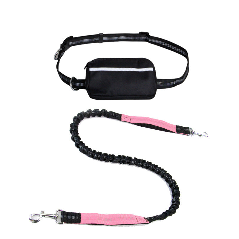 Dongguan Kepai with Fanny pack running leash pet leash sports running leash