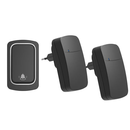 Self-electric wireless doorbell art home wireless doorbell anti-elderly caller Ding-dong machine doorbell