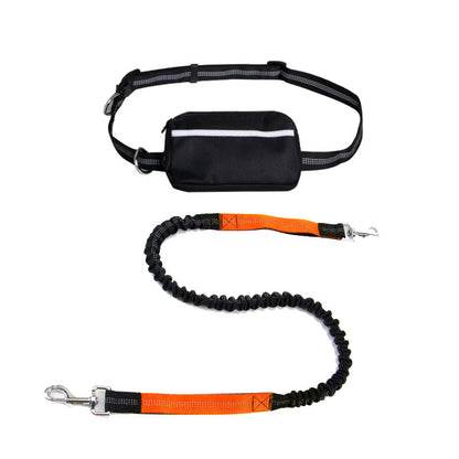 Dongguan Kepai with Fanny pack running leash pet leash sports running leash