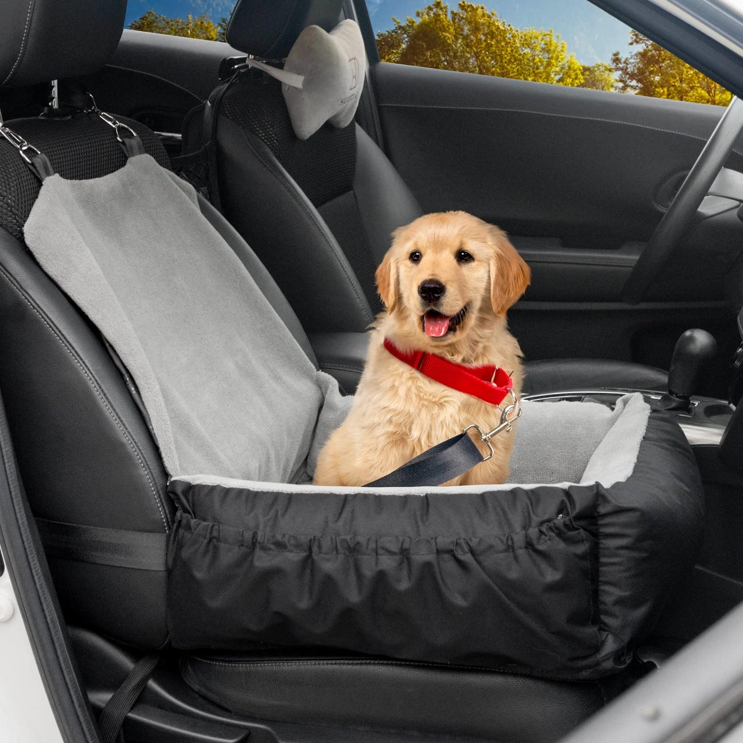 Car kennel all dog urine prevention front dog car pet car out center seat kennel all