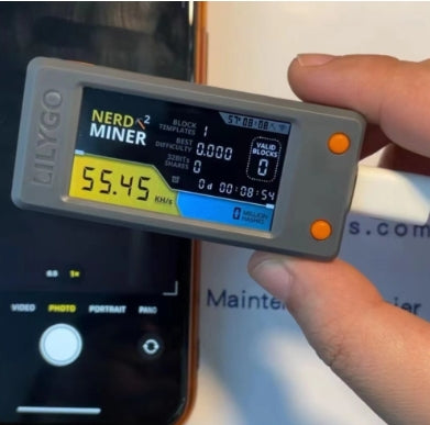 SOLO Lotto Mini BTC Winner nerdminer Pop Thumb Machine V2