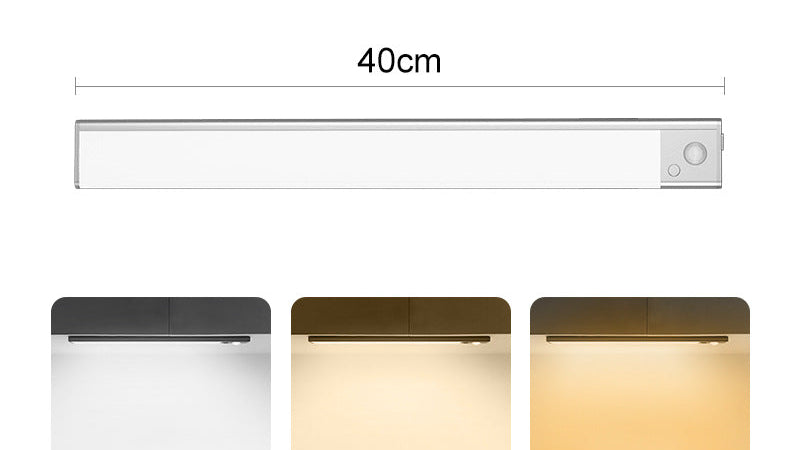 art wireless body sensing light nightlight led ultra-thin cabinet light charging wine suction closet light strip