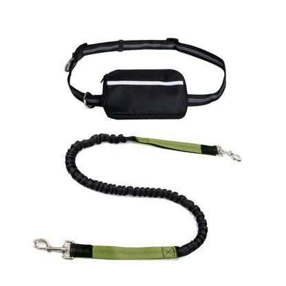 Dongguan Kepai with Fanny pack running leash pet leash sports running leash