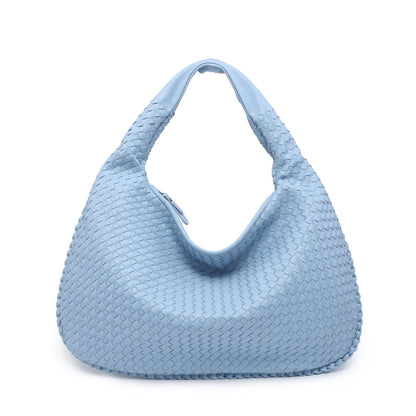 Woven female dumpling package new simple big brand shoulder bag autumn and winter fashion casual large bag