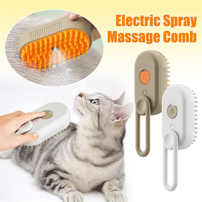 New Cat's Paw spray Comb anti-fly hair removal brush Massage comb pet spray comb