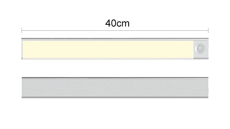 art wireless body sensing light nightlight led ultra-thin cabinet light charging wine suction closet light strip