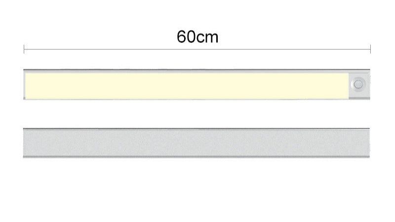 art wireless body sensing light nightlight led ultra-thin cabinet light charging wine suction closet light strip