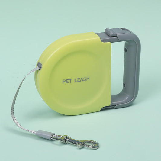 Original pet tractor Retractable handle for dog walking automatic retractable leash Portable 5-meter dog leash