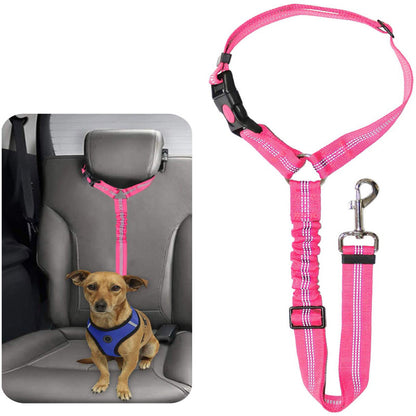 Pet car safety belt rope