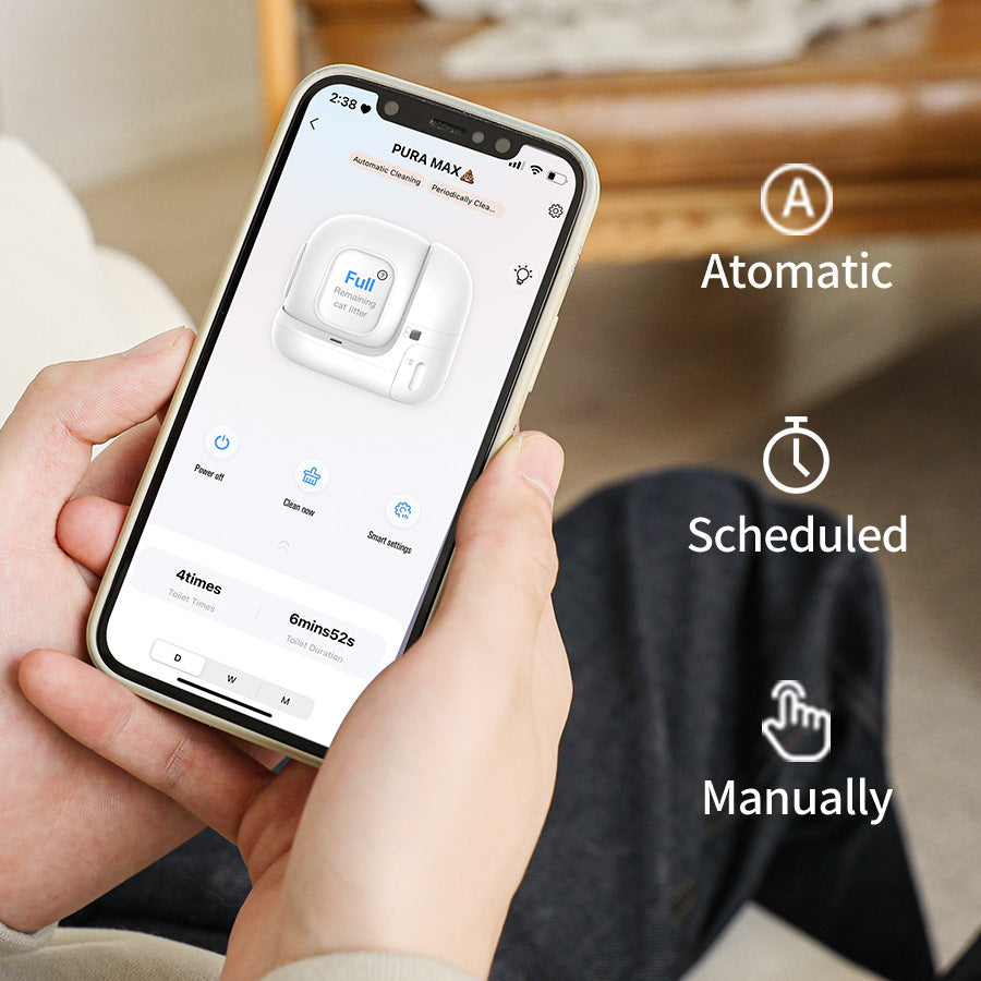 The international version of PETKIT is all, with PURA MAX T4 self-cleaning art cat litter box