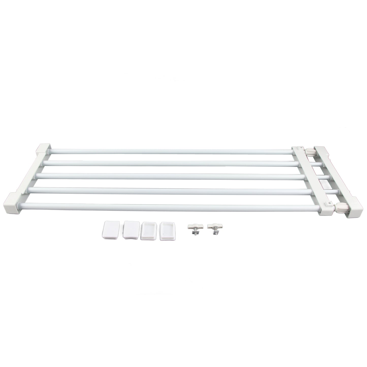 Closet layer partition Perforation-free retractable shelf Closet kitchen bathroom shelf Dormitory storage