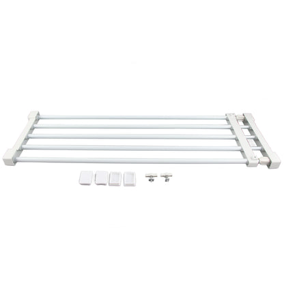 Closet layer partition Perforation-free retractable shelf Closet kitchen bathroom shelf Dormitory storage