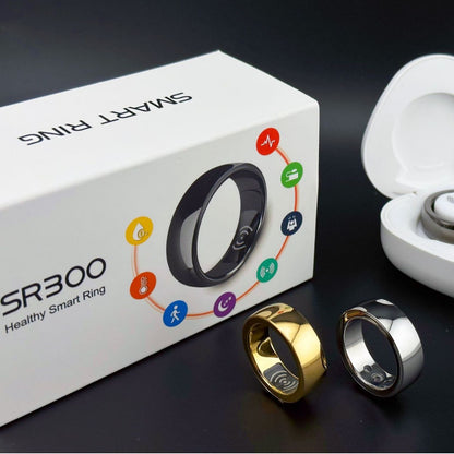 SR300 Men art Ring Heart Rate Blood Pressure Blood Oxygen Temperature Sleep Monitor Health Fitness Women art Rings  New