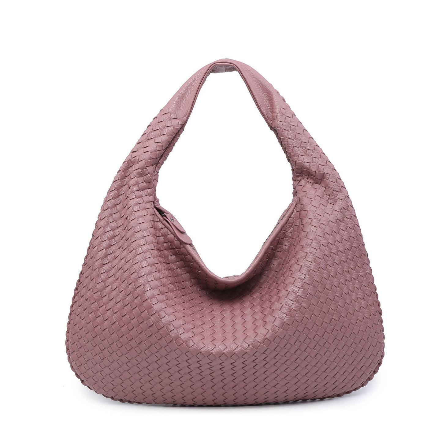 Woven female dumpling package new simple big brand shoulder bag autumn and winter fashion casual large bag
