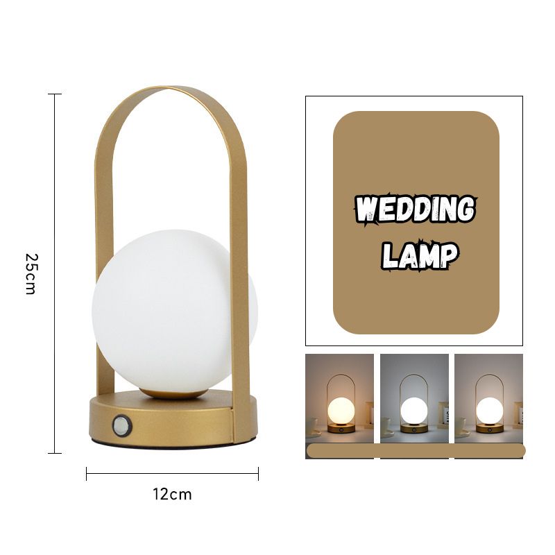 Wedding lamp bedroom bedside lamp Wedding room dowry light wedding red a pair of evergreen light newlyweds