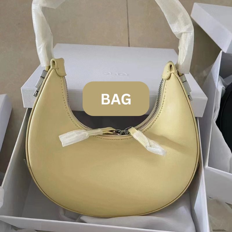 osoi new month bag niche underarm half month bag fashion casual cowhide shoulder bag