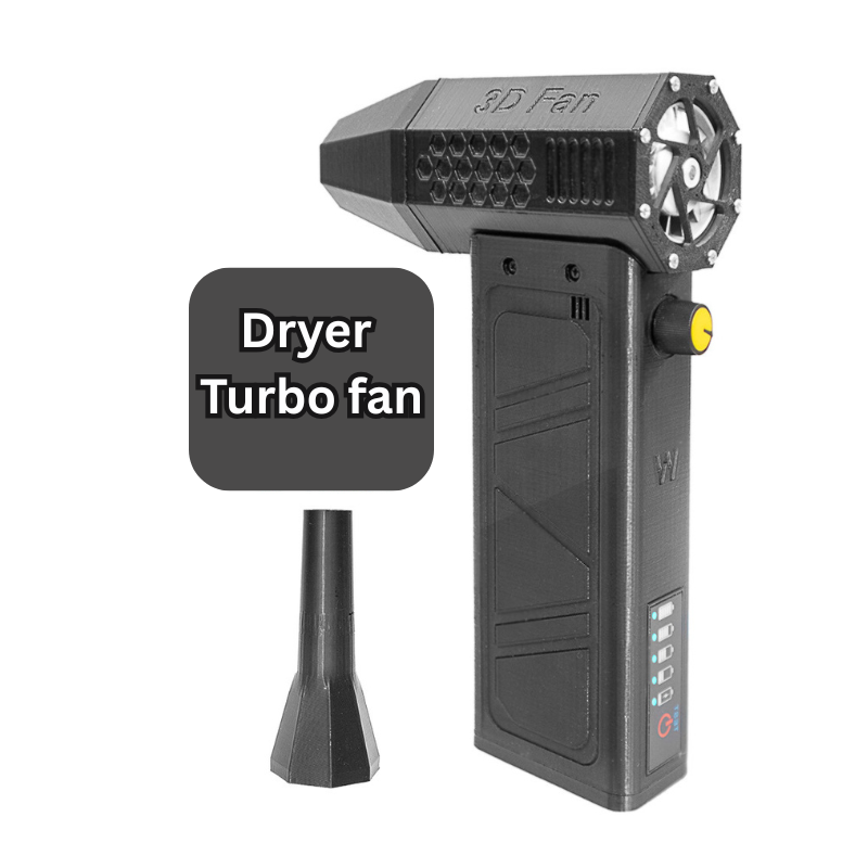 Violent Hair Dryer Turbo fan 140,000 RPM high-speed turbo brushless handheld bypass charging