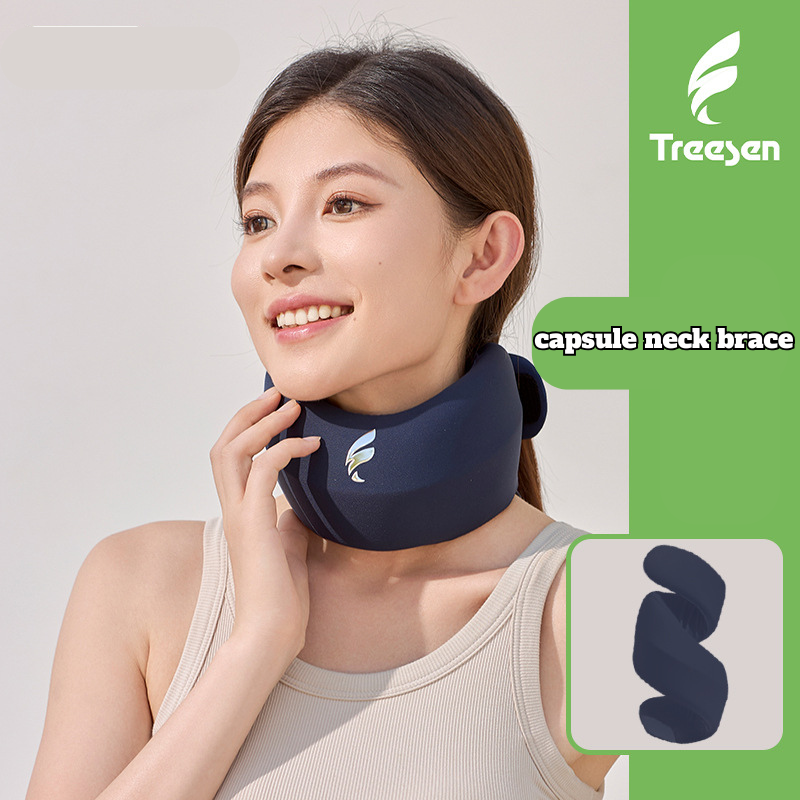 bkt the same 5d space capsule neck brace anti-head stereotypical neck sleeve neck forward correction latex U-shaped pillow travel
