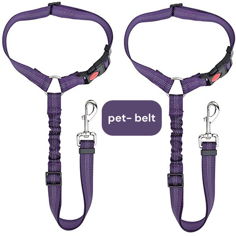 Pet car safety belt rope