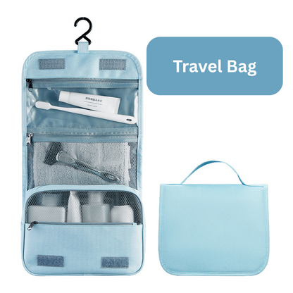 Travel collapsible dry and wet separation toiletry bag Men's makeup storage bag Makeup bag