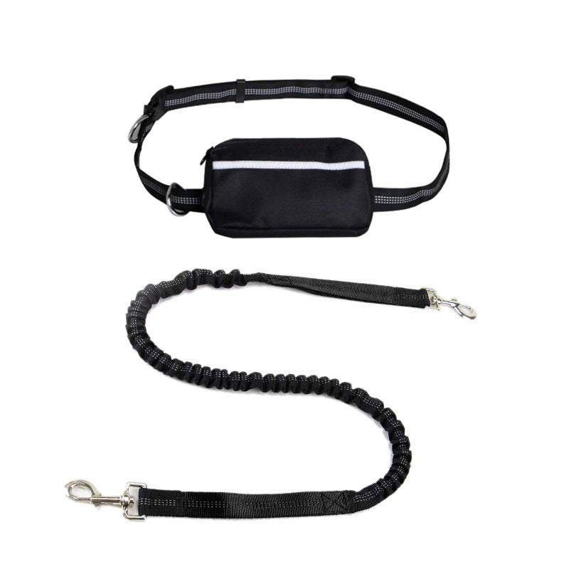 Dongguan Kepai with Fanny pack running leash pet leash sports running leash