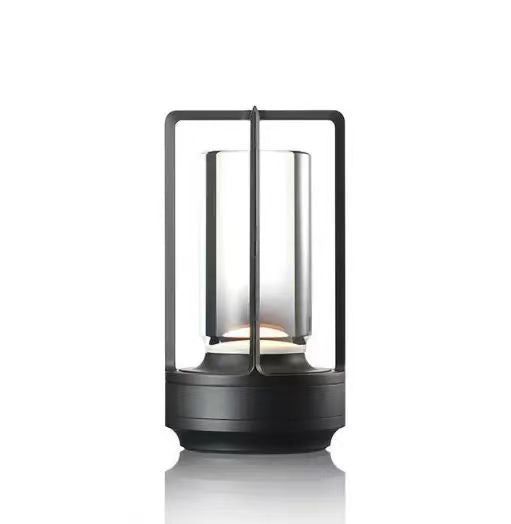 Touch night lamp USB charging decorative lamp Creative bar camping bedside lamp Nightlight supply