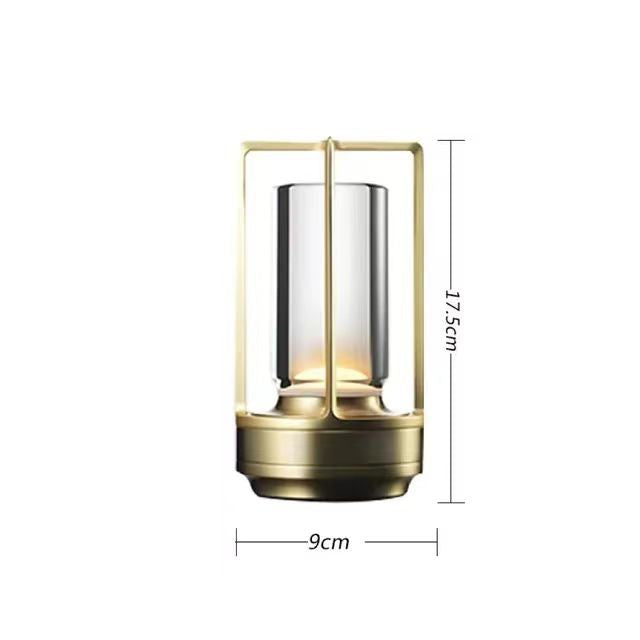 Touch night lamp USB charging decorative lamp Creative bar camping bedside lamp Nightlight supply