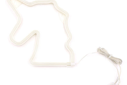 New LED neon lights with lightning cloud star modeling lights love love rainbow Christmas night light