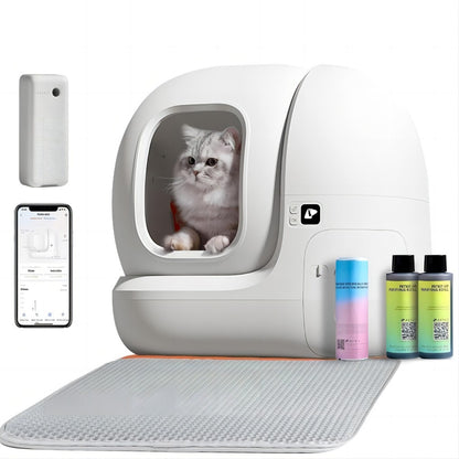 The international version of PETKIT is all, with PURA MAX T4 self-cleaning art cat litter box