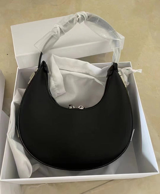 osoi new month bag niche underarm half month bag fashion casual cowhide shoulder bag