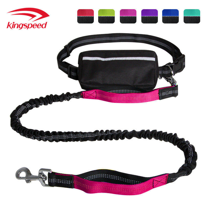 Dongguan Kepai with Fanny pack running leash pet leash sports running leash