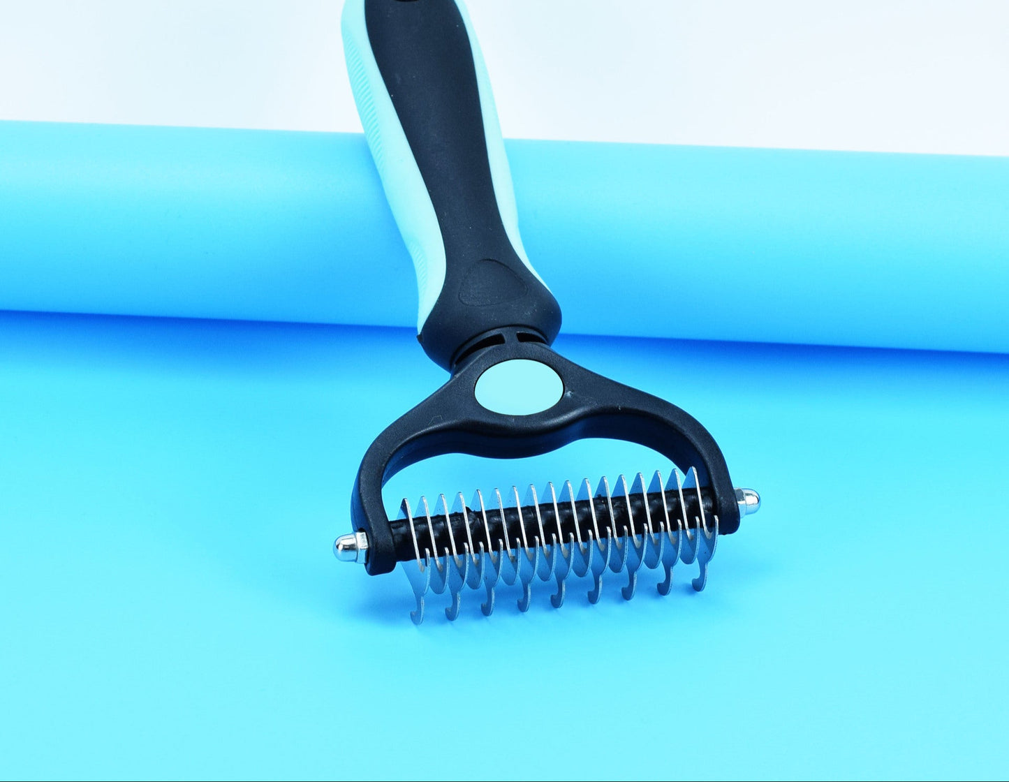 Pet knotting comb Dog hair comb Double-sided brush to remove floating hair detangler Cat comb hair removal comb