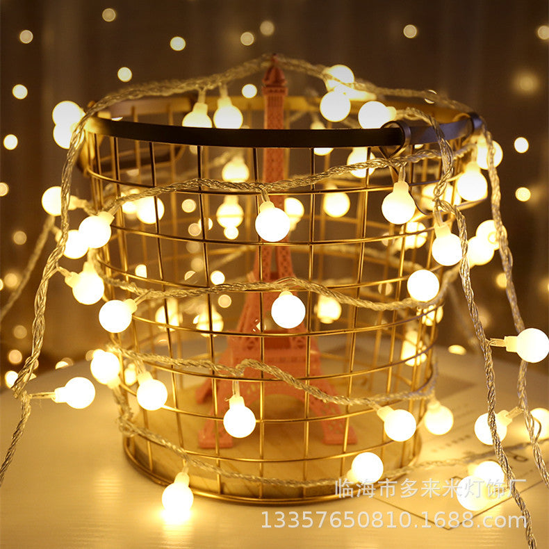 שמש מחרוזת אורות חיצוני 200 Led קריסטל גלוב אורות עמיד למים שמש לויה פיות אור עבור גן חג המולד הרמדאן דקור