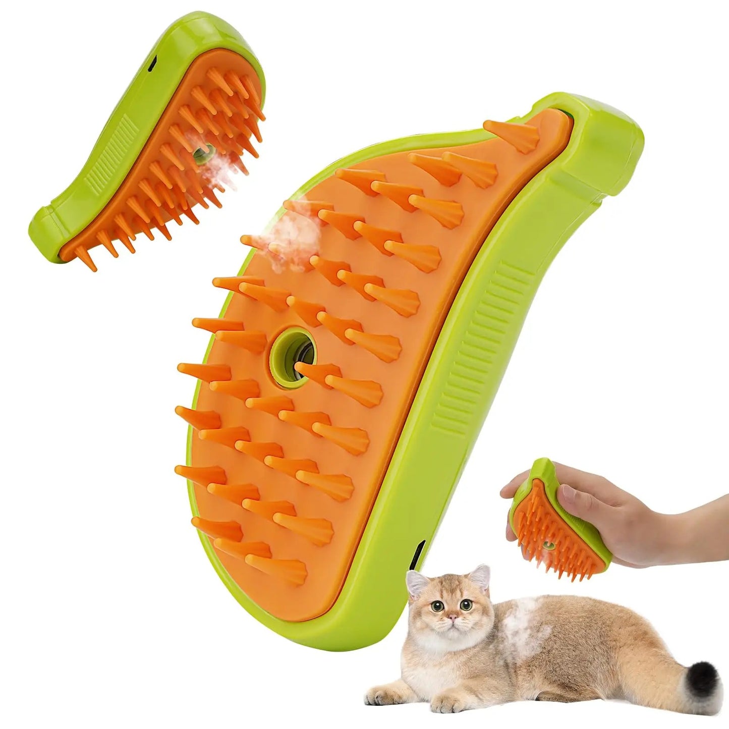 New Cat's Paw spray Comb anti-fly hair removal brush Massage comb pet spray comb