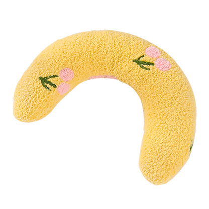 Cat toy U-shaped cat cervical vertebra protective pillow Sleep pillow for cats and dogs r-resistant throw pillow pet products