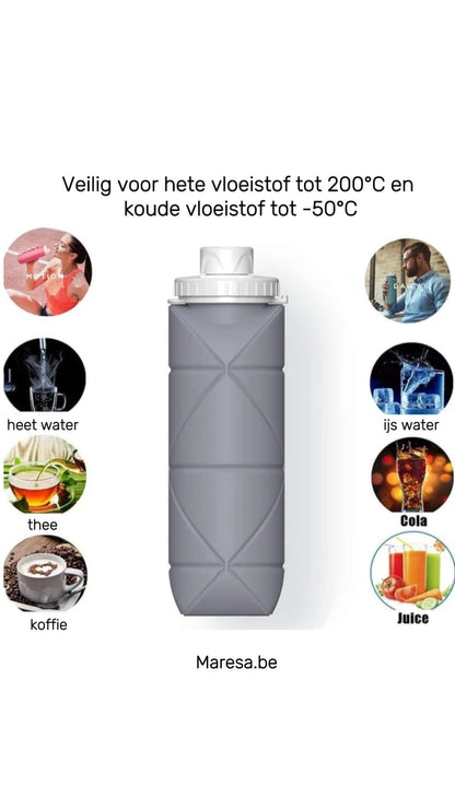 Plooibare Drinkfles