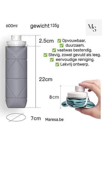 Plooibare Drinkfles